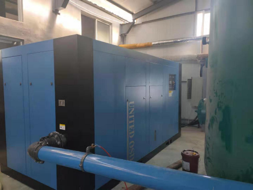 高密某紡織有限公司,采購睿寂行低壓螺桿空壓機(jī)（250KW變頻）