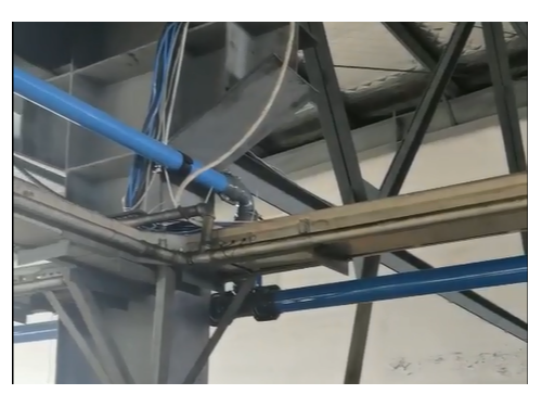 空壓機(jī)節(jié)能管道項(xiàng)目安裝完成！